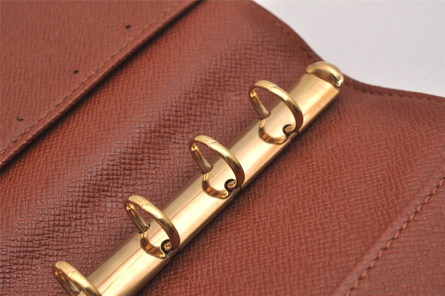 Authentic Louis Vuitton Monogram Agenda PM Notebook Cover R20005 LV 6975J