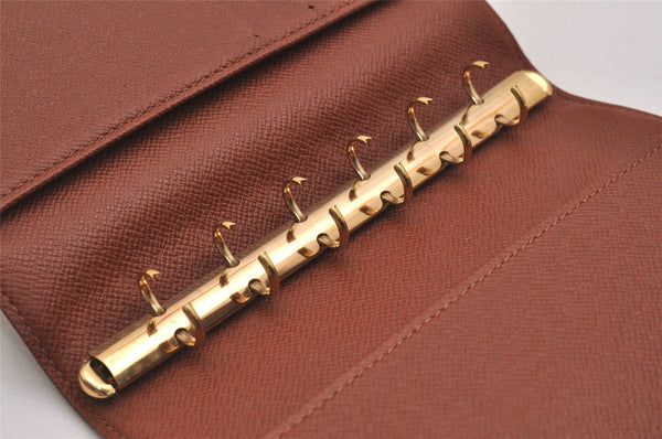 Authentic Louis Vuitton Monogram Agenda PM Notebook Cover R20005 LV 6975J