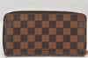 Authentic Louis Vuitton Damier Zippy Long Wallet Purse N60015 LV 6975K