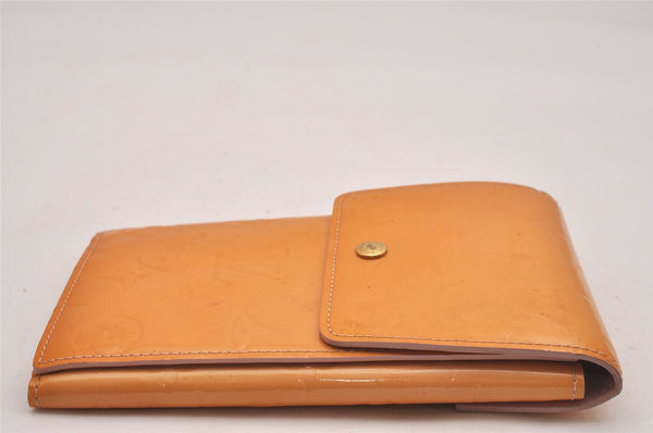 Auth Louis Vuitton Monogram Vernis Mott Shoulder Hand Bag Yellow M91034 LV 6976J