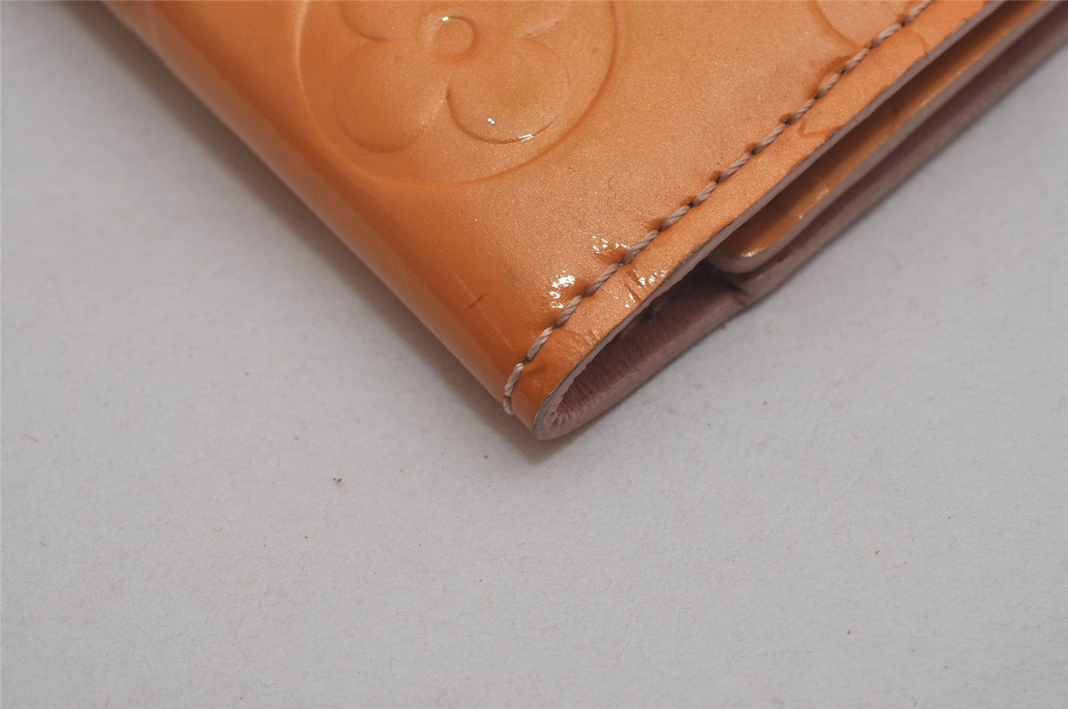 Auth Louis Vuitton Monogram Vernis Mott Shoulder Hand Bag Yellow M91034 LV 6976J