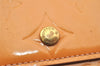 Auth Louis Vuitton Monogram Vernis Mott Shoulder Hand Bag Yellow M91034 LV 6976J