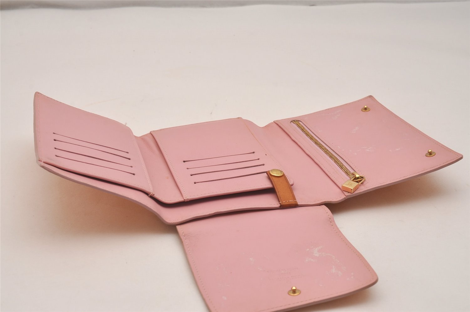 Auth Louis Vuitton Monogram Vernis Mott Shoulder Hand Bag Yellow M91034 LV 6976J