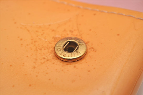 Auth Louis Vuitton Monogram Vernis Mott Shoulder Hand Bag Yellow M91034 LV 6976J