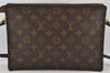 Authentic Louis Vuitton Monogram Enghien Shoulder Cross Bag M51205 LV 6981K