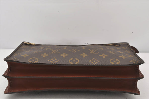 Authentic Louis Vuitton Monogram Enghien Shoulder Cross Bag M51205 LV 6981K