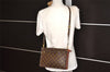 Authentic Louis Vuitton Monogram Enghien Shoulder Cross Bag M51205 LV 6981K