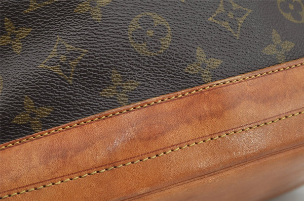 Authentic Louis Vuitton Monogram Noe Shoulder Drawstring Bag M42224 LV 6982I