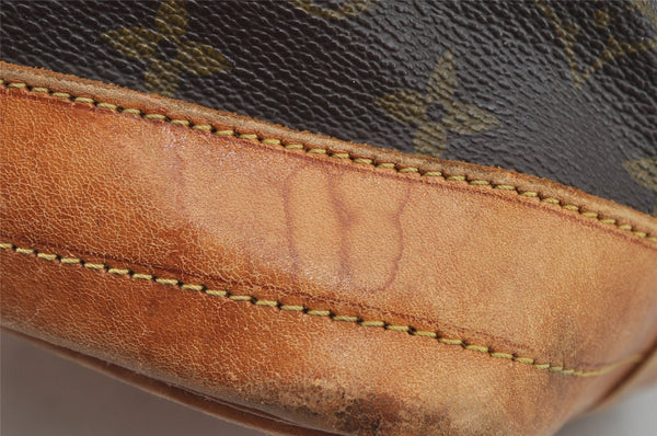 Authentic Louis Vuitton Monogram Noe Shoulder Drawstring Bag M42224 LV 6982I