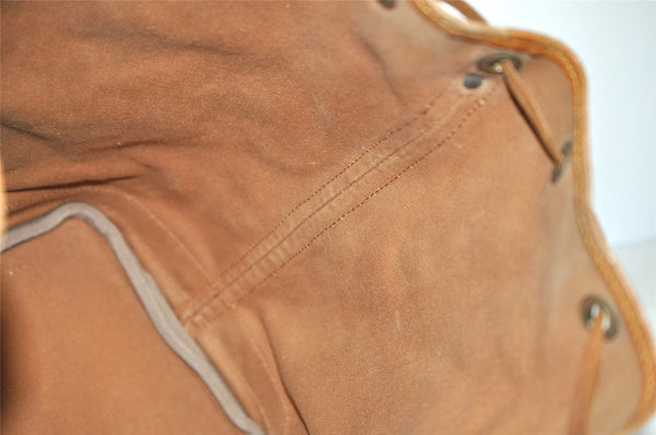 Authentic Louis Vuitton Monogram Noe Shoulder Drawstring Bag M42224 LV 6982I