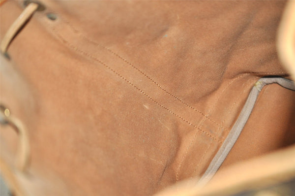 Authentic Louis Vuitton Monogram Noe Shoulder Drawstring Bag M42224 LV 6982I