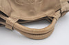 Authentic LOEWE Vintage Nappa Aire Hand Tote Bag Purse Leather Gold 6982J