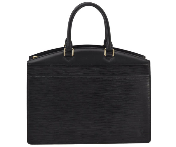 Authentic Louis Vuitton Epi Riviera Hand Bag Black M48182 LV 6983K