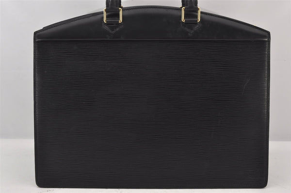 Authentic Louis Vuitton Epi Riviera Hand Bag Black M48182 LV 6983K