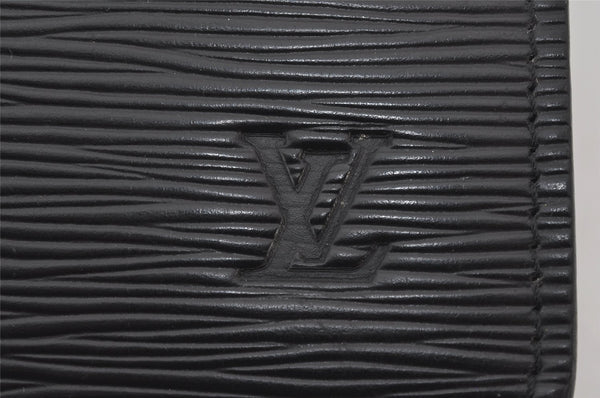 Authentic Louis Vuitton Epi Riviera Hand Bag Black M48182 LV 6983K