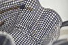 Authentic PRADA CANAPA SS Denim 2Way Shoulder Hand Bag 1BG439 Navy Blue 6984J