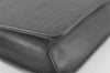 Authentic Louis Vuitton Epi Pochette Homme Clutch Hand Bag Black M52522 LV 6984K