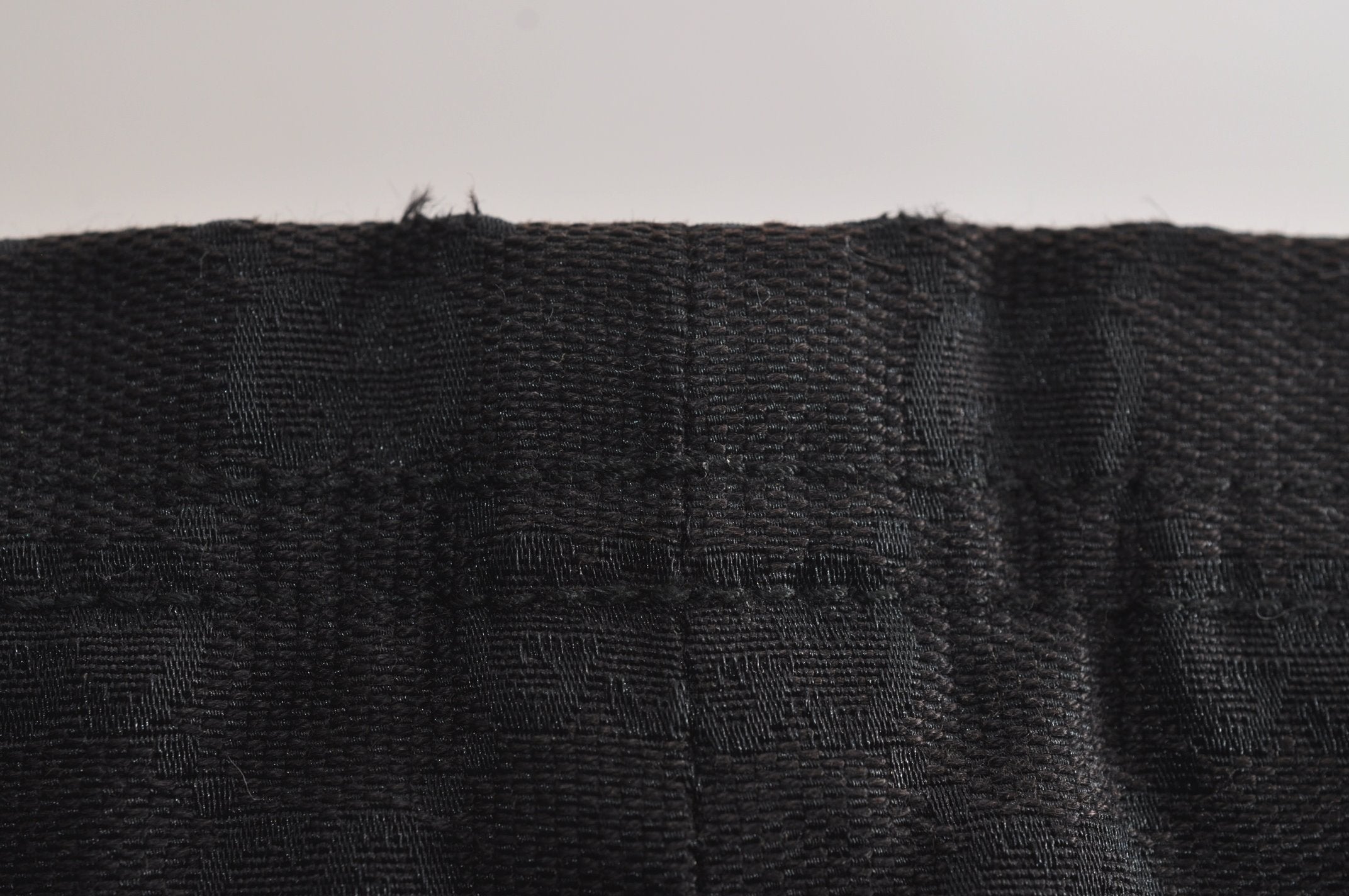 Authentic GUCCI Vintage Shoulder Tote Bag GG Canvas Leather 189669 Black 6985J