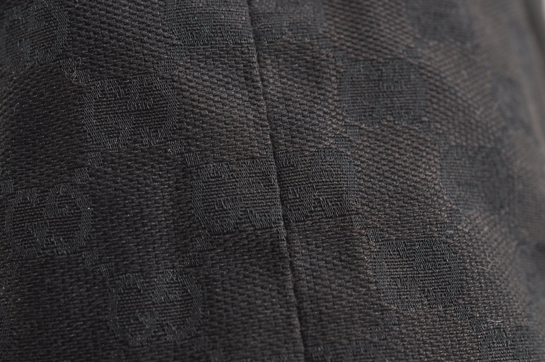 Authentic GUCCI Vintage Shoulder Tote Bag GG Canvas Leather 189669 Black 6985J