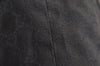 Authentic GUCCI Vintage Shoulder Tote Bag GG Canvas Leather 189669 Black 6985J