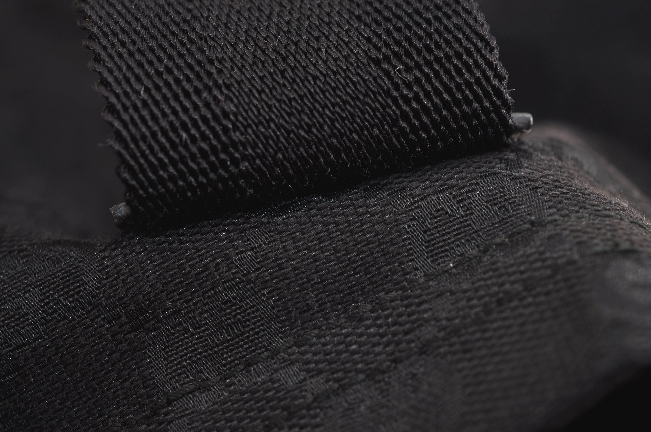 Authentic GUCCI Vintage Shoulder Tote Bag GG Canvas Leather 189669 Black 6985J