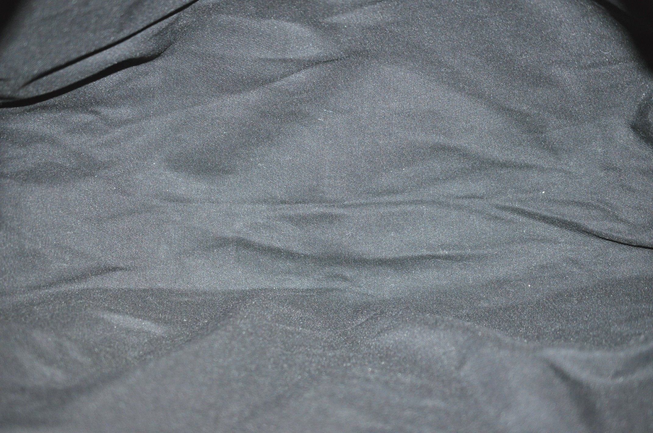 Authentic GUCCI Vintage Shoulder Tote Bag GG Canvas Leather 189669 Black 6985J