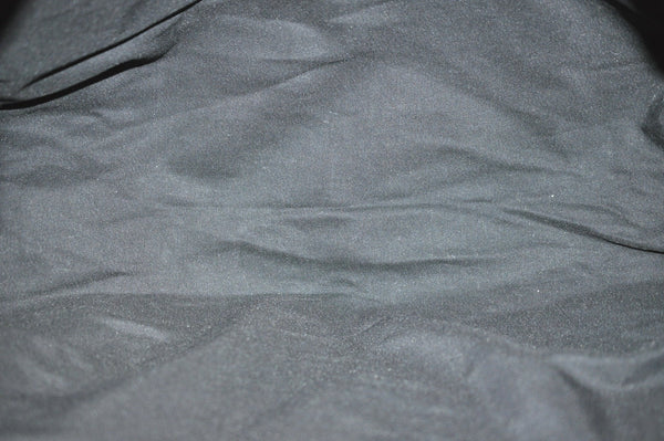 Authentic GUCCI Vintage Shoulder Tote Bag GG Canvas Leather 189669 Black 6985J