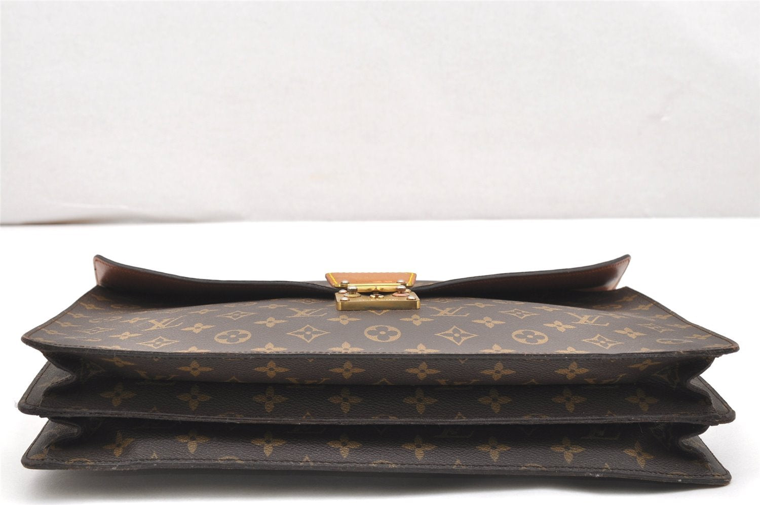 Authentic Louis Vuitton Monogram Serviette Conseiller Briefcase M53331 LV 6985K