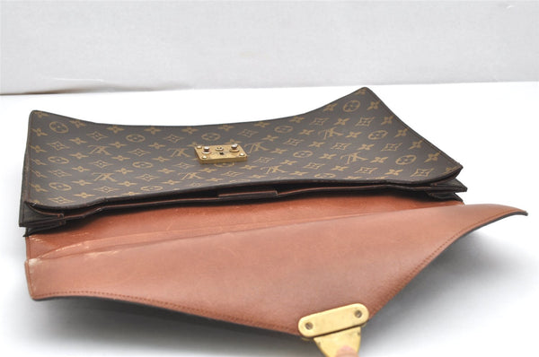 Authentic Louis Vuitton Monogram Serviette Conseiller Briefcase M53331 LV 6985K