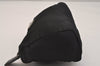 Authentic PRADA Vintage Nylon Tessuto leather Pouch Purse Black 6986J