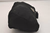 Authentic PRADA Vintage Nylon Tessuto leather Pouch Purse Black 6986J