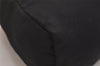 Authentic PRADA Vintage Nylon Tessuto leather Pouch Purse Black 6986J