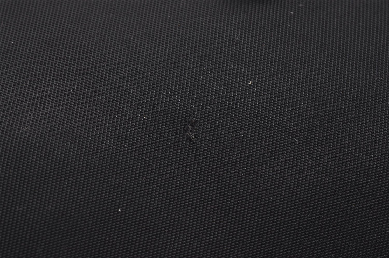 Authentic PRADA Vintage Nylon Tessuto leather Pouch Purse Black 6986J