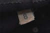 Authentic PRADA Vintage Nylon Tessuto leather Pouch Purse Black 6986J