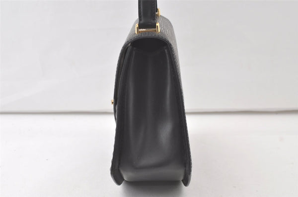 Authentic Louis Vuitton Epi Tilsitt Shoulder Bag Purse Black M52482 LV 6987K