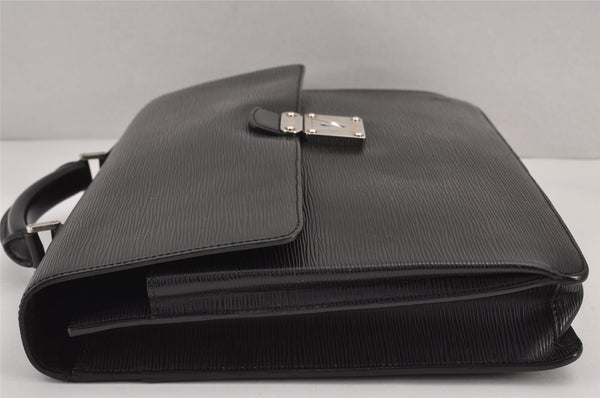 Authentic Louis Vuitton Epi Robusto 1 Briefcase Black M54532 LV 6988J