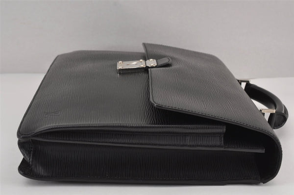 Authentic Louis Vuitton Epi Robusto 1 Briefcase Black M54532 LV 6988J