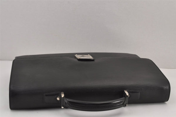 Authentic Louis Vuitton Epi Robusto 1 Briefcase Black M54532 LV 6988J