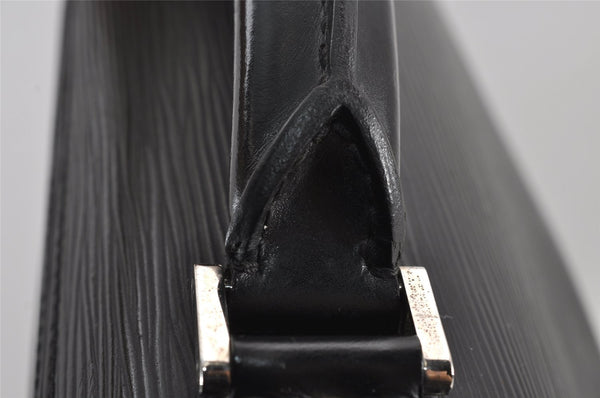 Authentic Louis Vuitton Epi Robusto 1 Briefcase Black M54532 LV 6988J