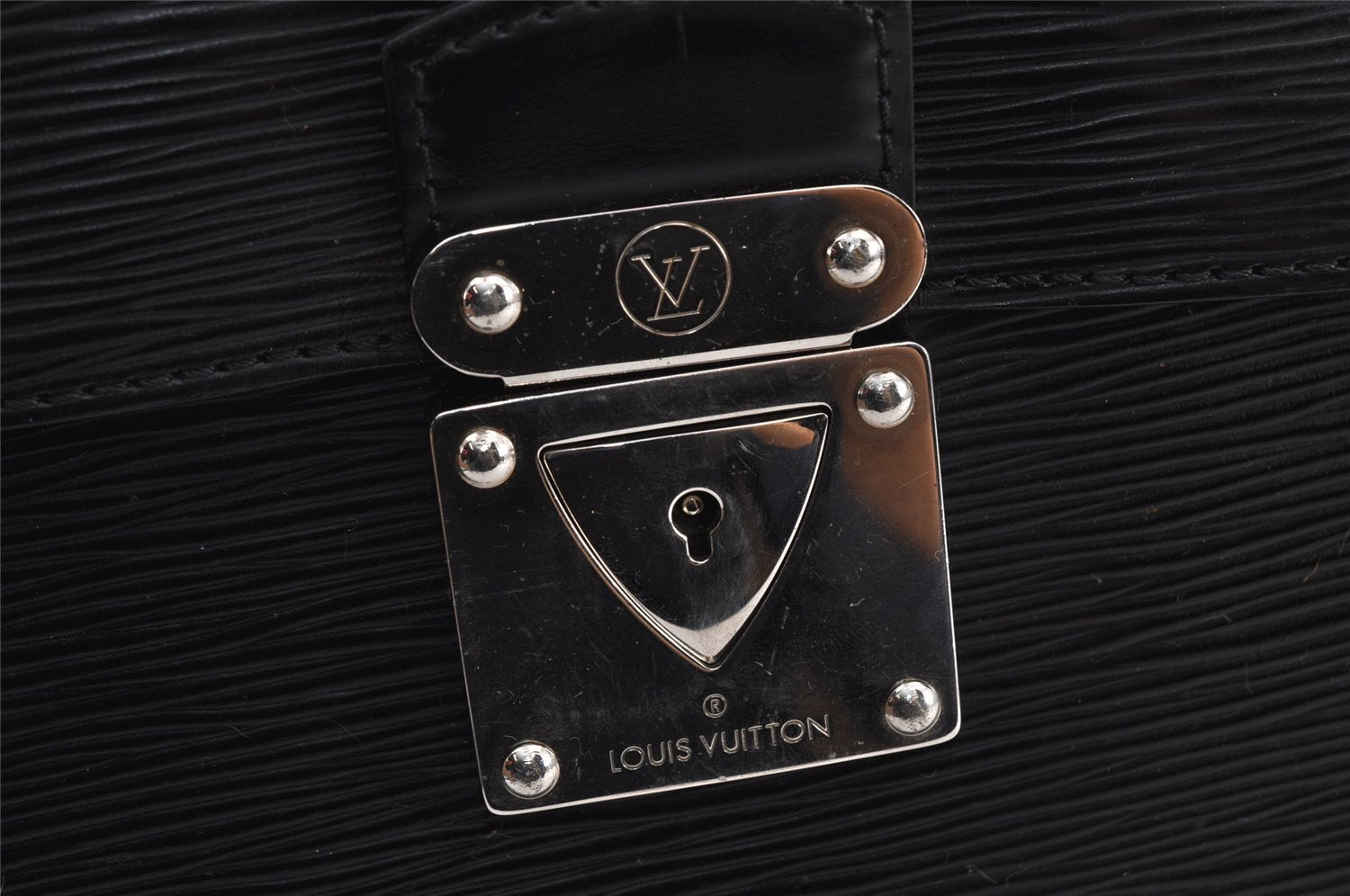 Authentic Louis Vuitton Epi Robusto 1 Briefcase Black M54532 LV 6988J