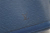 Authentic Louis Vuitton Epi Lussac Shoulder Tote Bag Blue M52285 LV 6988K