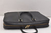 Authentic Louis Vuitton Epi Porte Documents Voyage Briefcase M59162 Black 6989K