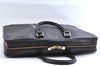 Authentic Louis Vuitton Epi Porte Documents Voyage Briefcase M59162 Black 6989K