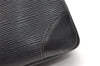 Authentic Louis Vuitton Epi Porte Documents Voyage Briefcase M59162 Black 6989K