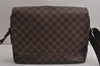Authentic Louis Vuitton Damier Shelton MM Shoulder Cross Bag N41149 LV 6990J