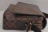 Authentic Louis Vuitton Damier Shelton MM Shoulder Cross Bag N41149 LV 6990J