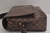 Authentic Louis Vuitton Damier Shelton MM Shoulder Cross Bag N41149 LV 6990J
