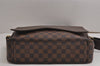 Authentic Louis Vuitton Damier Shelton MM Shoulder Cross Bag N41149 LV 6990J