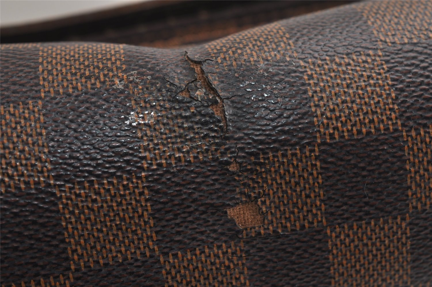 Authentic Louis Vuitton Damier Shelton MM Shoulder Cross Bag N41149 LV 6990J