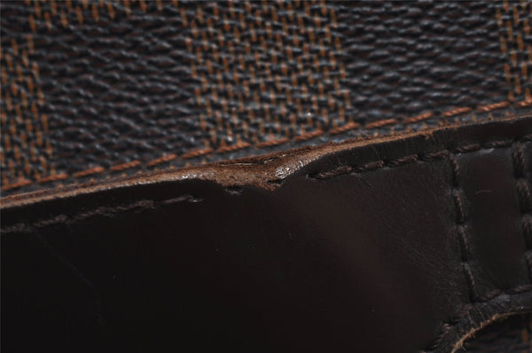 Authentic Louis Vuitton Damier Shelton MM Shoulder Cross Bag N41149 LV 6990J